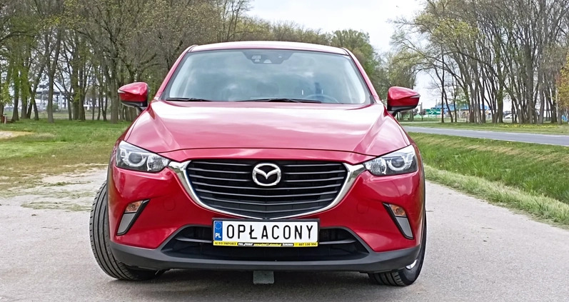 Mazda CX-3 cena 53900 przebieg: 200000, rok produkcji 2015 z Żuromin małe 466